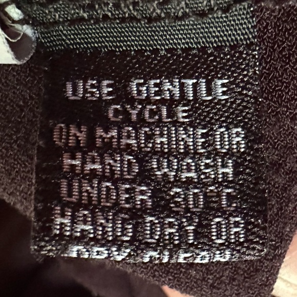 Lynn Ritchie Silver Black 3/4 Sleeve Top size XS - Picture 7 of 9